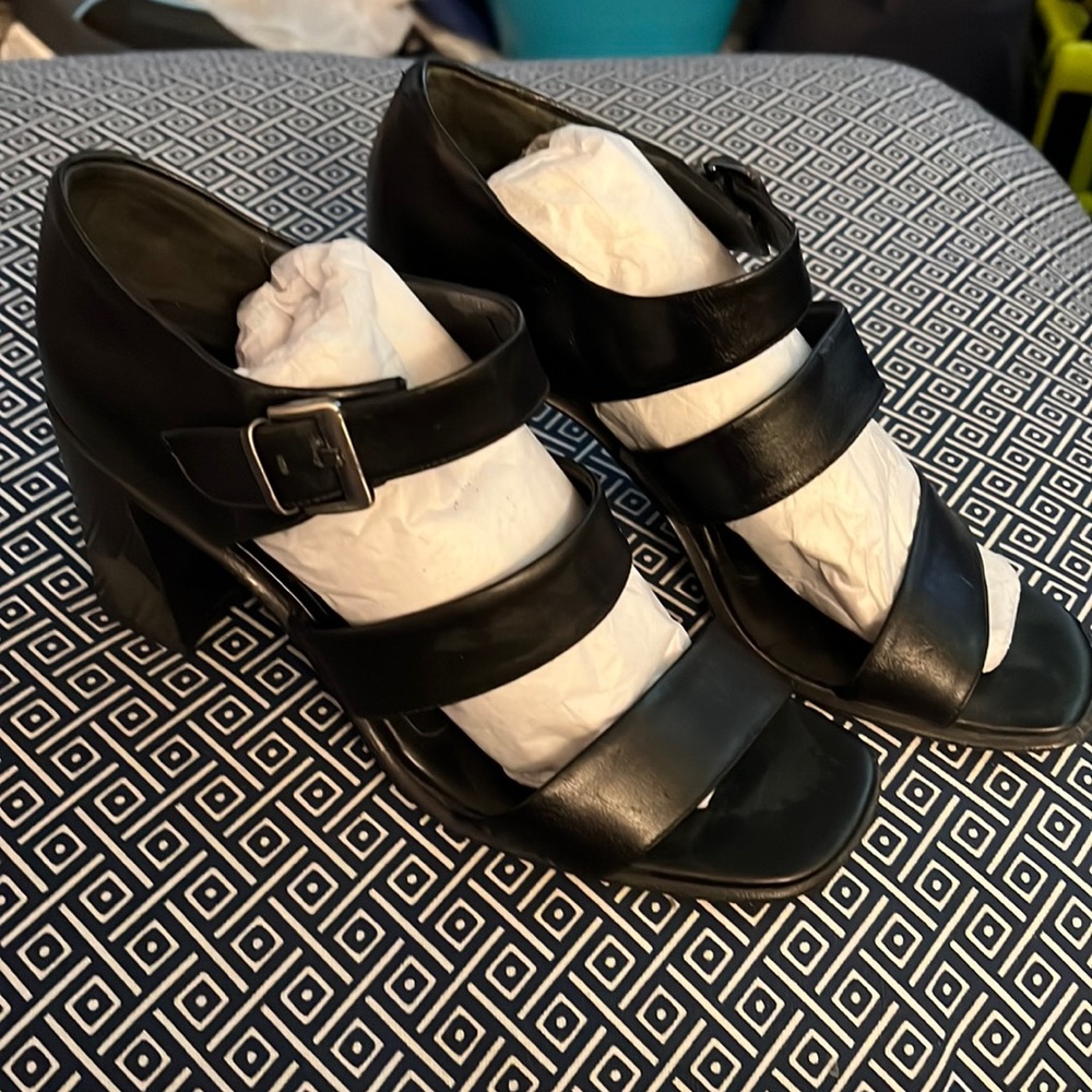 👠 Nickels Vintage Women’s black heels size 8.5 GUC